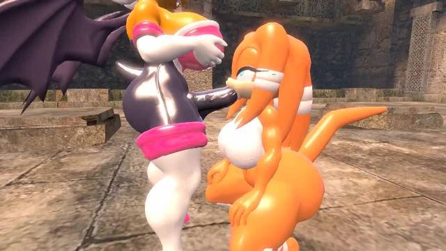 rouge the bat,tikal the echidna
