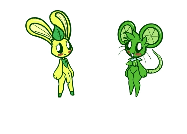 lembun (screwroot),lime mouse (vonjungle)