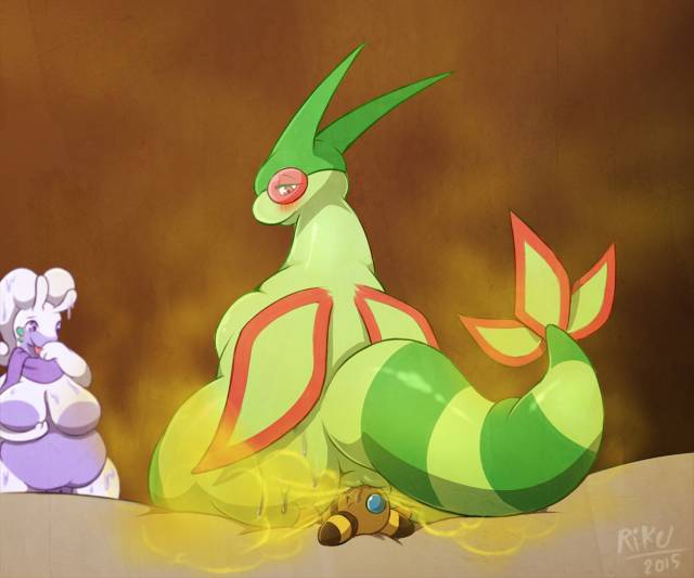 ampharos+flygon+goodra