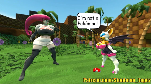 jessie (pokemon)+rouge the bat+team rocket
