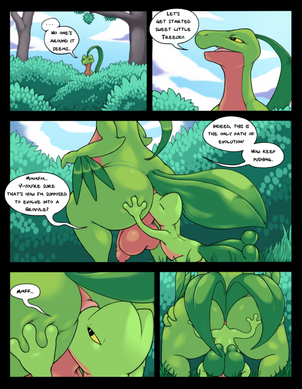 grovyle+treecko