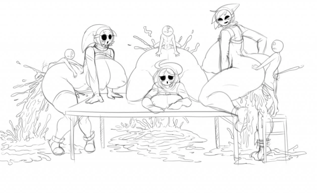 shy gal+shy guy
