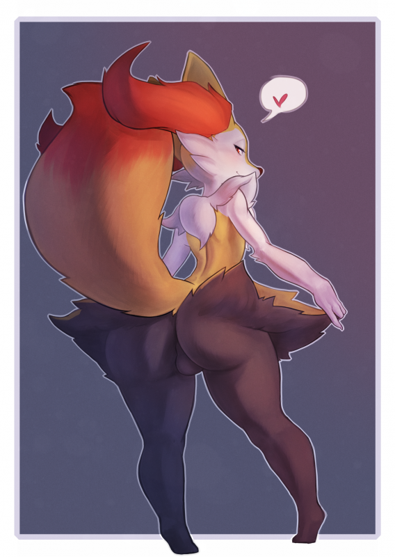 braixen+red tail.