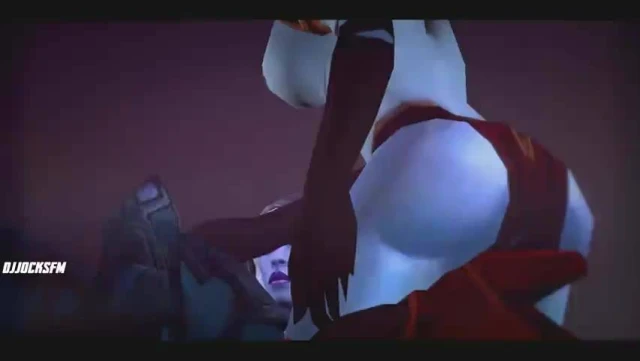drow ranger+queen of pain