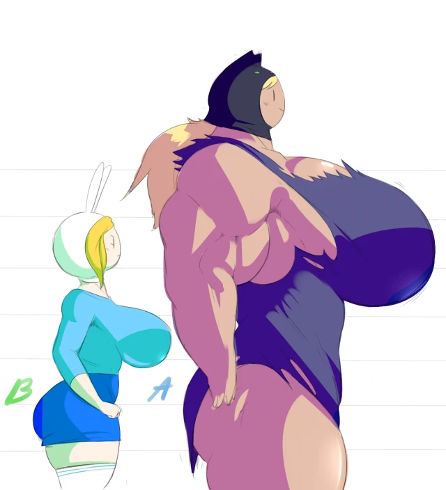 fionna the human girl+susan strong