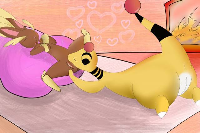 ampharos+lopunny