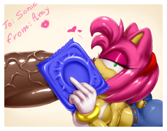 amy rose+sonic the hedgehog