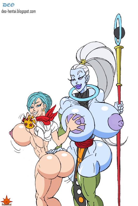 angel (dragon ball)+bulma briefs+vados