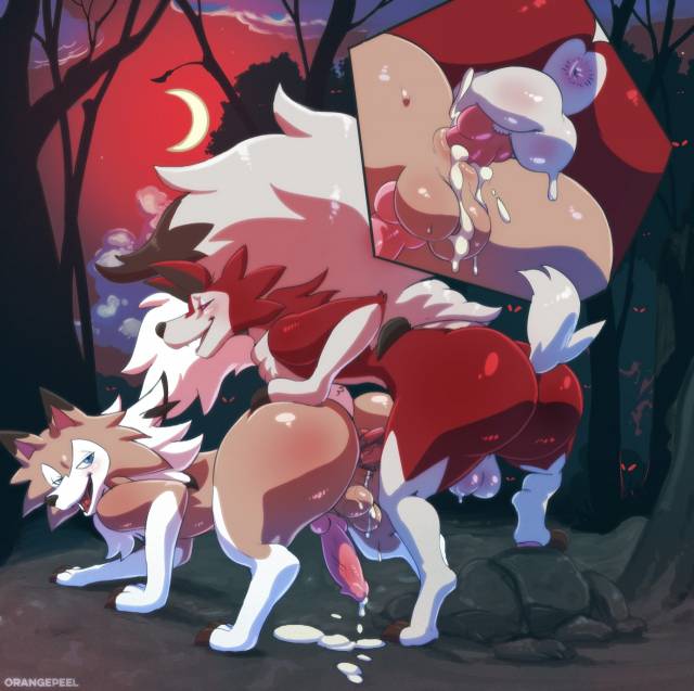 lycanroc+midday lycanroc+midnight lycanroc