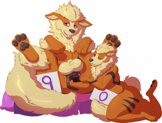 arcanine+arcy the arcanine