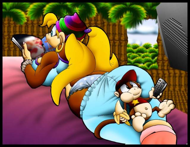 diddy kong+kong+tiny kong