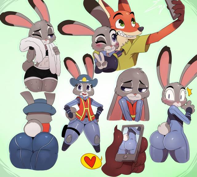 judy hopps+nick wilde